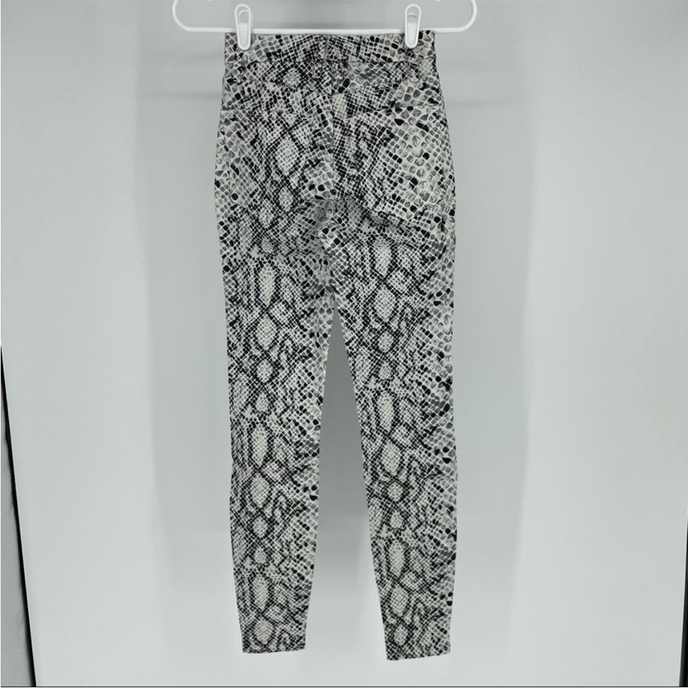 GOOD AMERICAN NWT GOOD WAIST HIGH RISE SKINNY JEANS SNAKE004 PRINT 0 - Picture 5 of 9